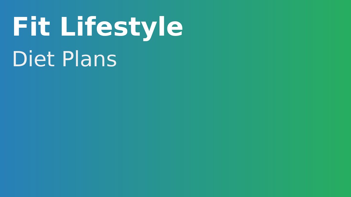 Healthy Diet Plans for Busy Professionals