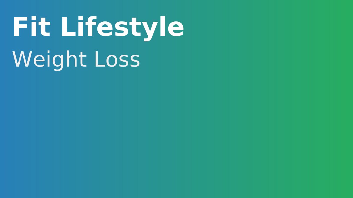 Weight Loss banner